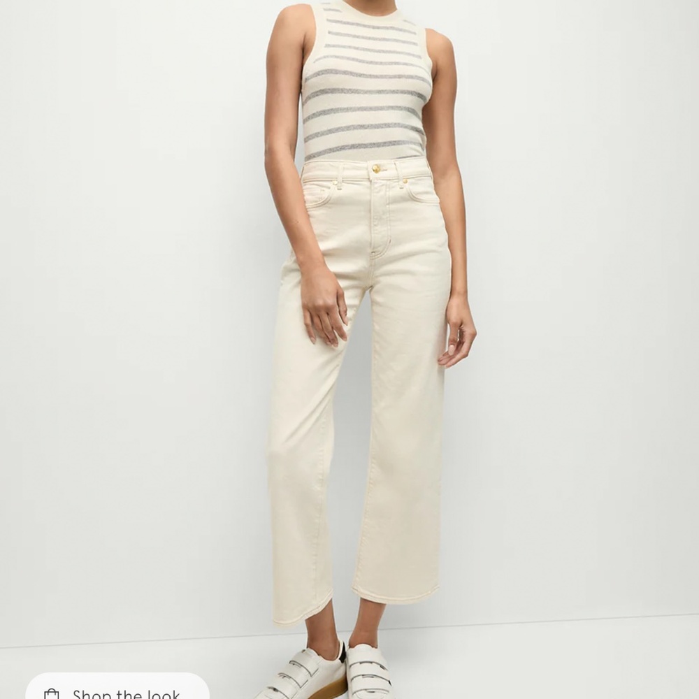 Dylan Veronica beard cuffed Jeans